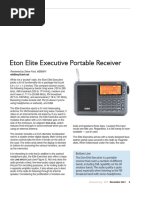 Product Review Eton Elite Executive Portable Receiver