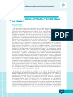 Líneas Transversales de La Dirección de Formación Docente Permanente - ESI