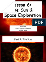 Lesson 6 The Sun and Space Exploration