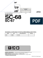 Pioneer sc-68 sc-67