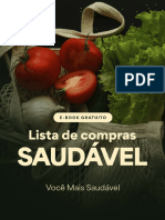 Ebook Lista de Compras Saudavel