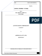 Clinical Course Moot - Sample