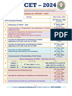 Schedule For TSICET - 2024: Telangana State Integrated Common Entrance Test For MBA and MCA