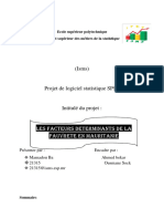 (Isms) : Les Facteurs Determinants de La Pauvrete en Mauritanie