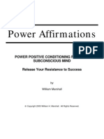 Power Affirmations E-Book