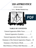 Entered Apprentice Study Guide