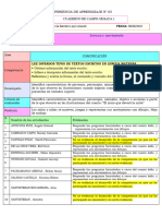 Cuaderno de Campo, SESION 2