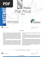 Planificacion Anual - MATEMATICA - 5basico - P