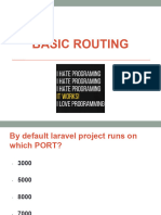 Basic Routing 1