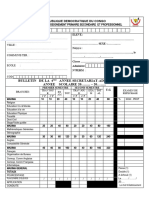 4ème SECRETARIAT INFORMATIQUE Bulletin