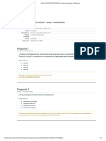 EVALUACIÓN DE ENTRADA - Revisión de Intentos - Distancia