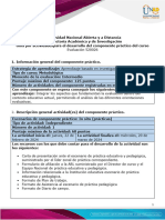 Guía para El Desarrollo Del Componente Práctico y Rubrica de Evaluación - Fase 2 - Componente Práctico - Práctica Educativa y Pedagógica