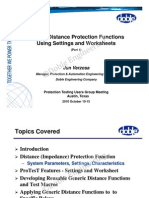  Testing Distance Functions Using Settings and Worksheets
