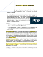 Práctica Transporte A Traves de La Membran