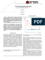 Ciclos de Potencia de Gas