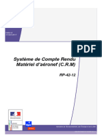 Système de Compte Rendu Materiel D Aeronef (CRM)