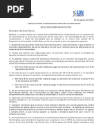 Circular para Estudiantes de 5o Semestre 2023