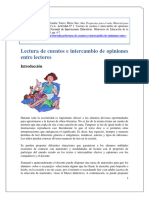 CASTEDO y Otros2011. Lectura de Cuentos e Intercambio de Opiniones Entre Lectores