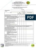 Adolescent Friendly Health Facility Self Assessment Monitoring Tool Level II 2023