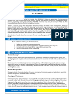 Mgt-101-SG-2 PLANNING