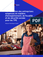 S1 3 Formalisation Des Entreprises Exigences en Matière D'enregistrement, de Fiscalité Et de Sécurité Sociale Pour Les TPE Wcms - 777217