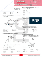 Cálculo Del Dominio y Rango - Álgebra