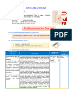 Escribimos Una Carta A Papa Noel