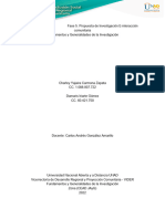 Fase 5 - Propuestas de Investigación E - Interaccion Comunitaria