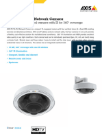 Datasheet Axis p3719 Ple Network Camera en US 431273