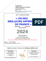 Sujet Maf Couverture 2024