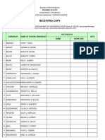 RECEIVING COPY - Liga Meeting