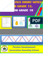 Grade 10 Maths Short Note