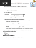 Analisis Dimensional y T.E