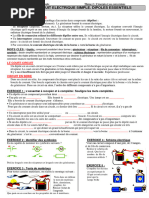 Le Circuit Electrique Simple Serie D Exercices 1