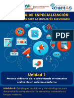 Comunicación Modulo 4 - Unidad 1 USIL