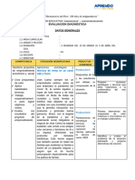 Evaluación Diagnostica Ept 2021