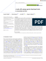 Biodiversity Mitigates Trade - Offs Among Species Functional Traits