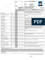 Bulletin 3eme Trimestre