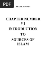 Notes Chapter 01 Introduction To Sources of Islam 24092022 030611pm