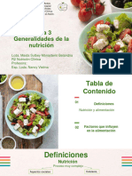 Generalidades - de - La Nutricion