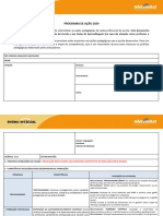 Programa de Ação - MODELO