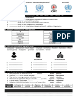 Unit 8 Vocabulary Worksheet 2bac