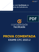 Prova Comentada - Exame CFC 2023-2