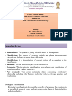 Unit 2-Classification System in Biology