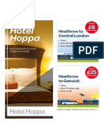 Heathrow Hotel Hoppa Timetable