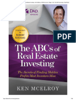 The ABCs of Real Estate Investing - Ken McElroy