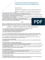 Arrêté Du 19 Décembre 2018 Fixant Les Conditions de Participation Des Candidats Aux Examens Professionnels Ainsi Que Les Modalités de Leur Organisatio1