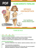 Planejamento Familiar: Métodos Contraceptivos