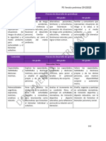 Contenidos y Pda de Educación Fisica.