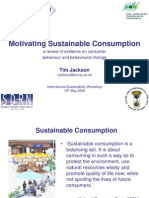 Motivating Sustainable Consumption